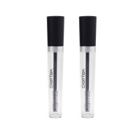 SelfTek 2Pcs Empty Mascara Tube Eyelash Cream Bottle Eyelashes Tube Container